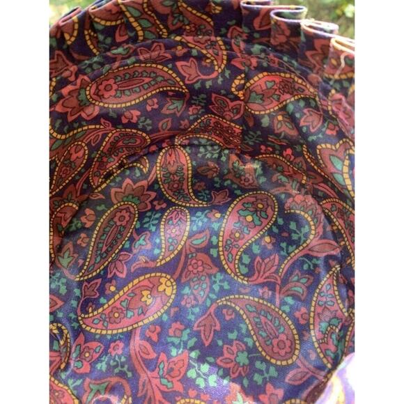 Longaberger Button Basket 1996 Small Round Liner Protector Heartland Collection - Picture 4 of 11